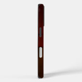Golden Logo op Rich Wood Achtergrond Case-Mate iPhone Case (Achterkant / Rechts)
