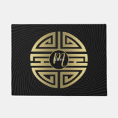 Golden Longevity | Geweldige Chinees karakter Deurmat (Voorkant)