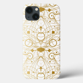Golden Lotus Design Luxury Case-Mate iPhone Case