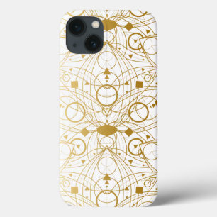 Golden Lotus Design Luxury Case-Mate iPhone Case