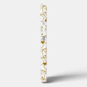 Golden Lotus Design Luxury Case-Mate iPhone Case (Achterkant / Links)