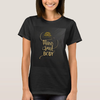 Golden Lotus "Geest, Ziel, Lichaam" Vrouwen Basic T-shirt