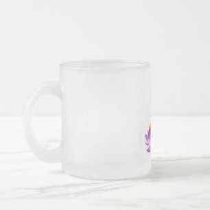 Golden Lotus Meditation Buddha Spiritual Yoga Desi Matglas Koffiemok