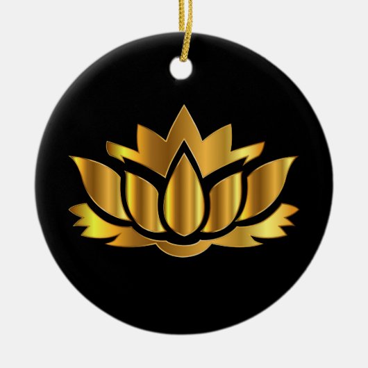 Golden Lotus Ornament (Voorkant)
