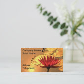 Golden Lotus Visitekaartje (Staand voorkant)
