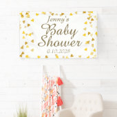 Golden Love Hearts Baby shower / Sprinkle Spandoek (Insitu)