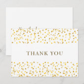 Golden Love Hearts Bedankt (Voorkant / Achterkant)