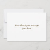 Golden Love Hearts Bedankt (Achterkant)