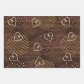 Golden Love Inpakpapier Vel (Voorkant 2)