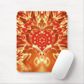 Golden Love Petals Mousepad Muismat (Met muis)
