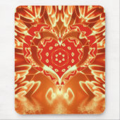 Golden Love Petals Mousepad Muismat (Voorkant)