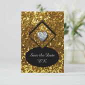 Golden Love - Sparen de Datum Save The Date (Staand voorkant)