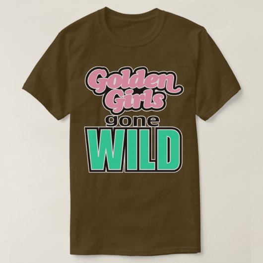 GOLDEN LS GONE WILD T-SHIRT (Design voorkant)