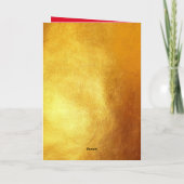 Golden Lunar Vietnamees kat 2023 VGC Feestdagen Kaart (Achterkant)