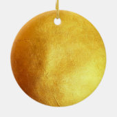 Golden Lunar Vietnamees Rat 2020 RCO Keramisch Ornament (Achterkant)