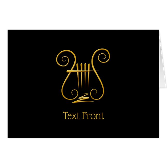 Golden Lyre (Voorkant Horizontaal)