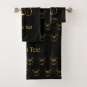 Golden Lyre Bad Handdoek (Insitu)