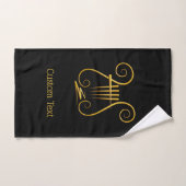 Golden Lyre Bad Handdoek (Handdoek)