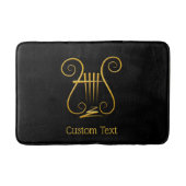 Golden Lyre Badmat (Voorkant)