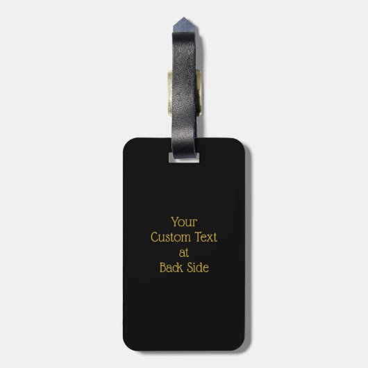 Golden Lyre Bagagelabel (Achterkant verticaal)