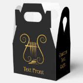 Golden Lyre Bedankdoosjes (Geopend)