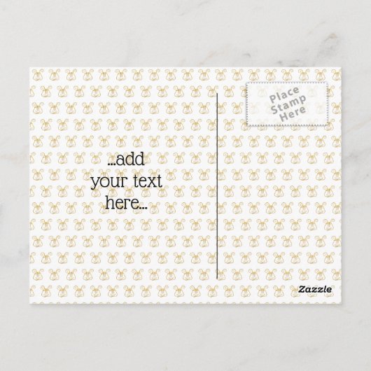 Golden Lyre Briefkaart (Achterkant)