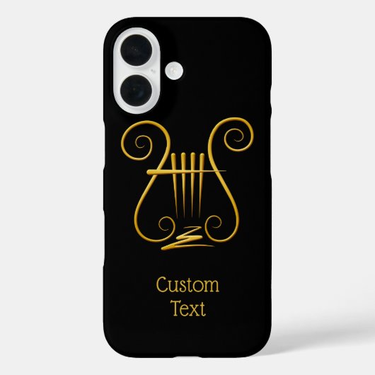 Golden Lyre Case-Mate iPhone Case (Achterkant)