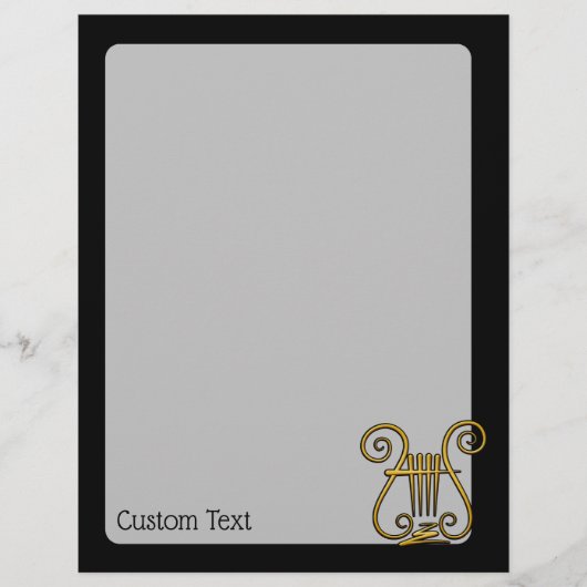 Golden Lyre Flyer (Voorkant)