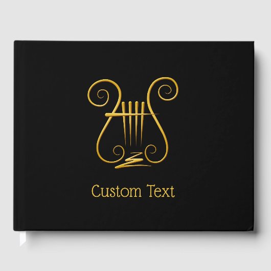 Golden Lyre Gastenboek (Voorkant)