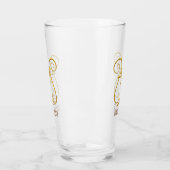 Golden Lyre Glas (Links)