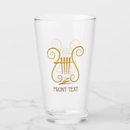 Golden Lyre Glas (Voorkant)