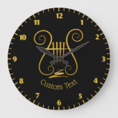 Golden Lyre Grote Klok (Voorkant)