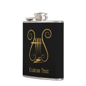 Golden Lyre Heupfles (Links)