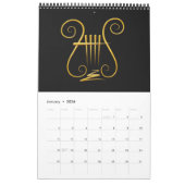 Golden Lyre Kalender (Jan 2026)