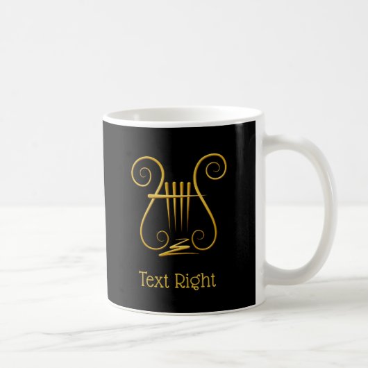 Golden Lyre Koffiemok (Rechts)