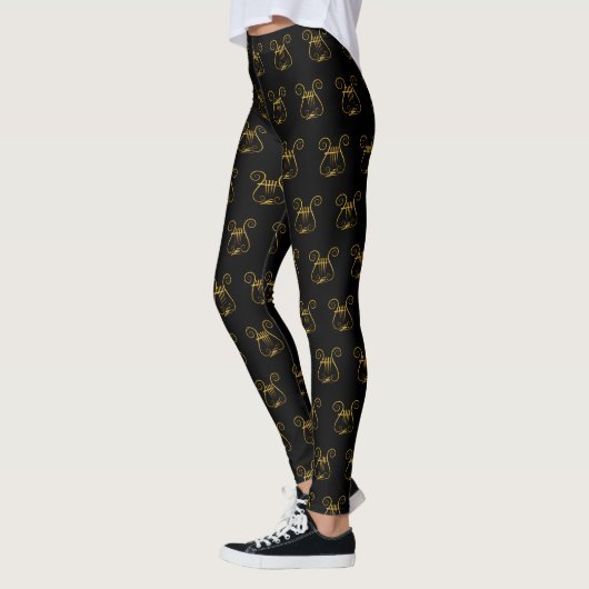 Golden Lyre Leggings (Links)