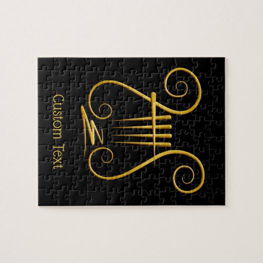 Golden Lyre Legpuzzel (Horizontaal)
