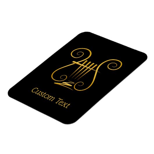 Golden Lyre Magneet (Linkerzijde)