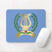 Golden lyre muismat (Met muis)
