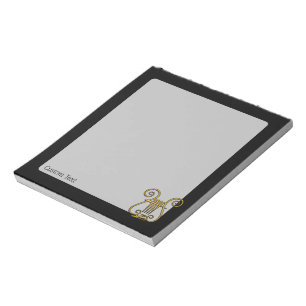 Golden Lyre Notitieblok