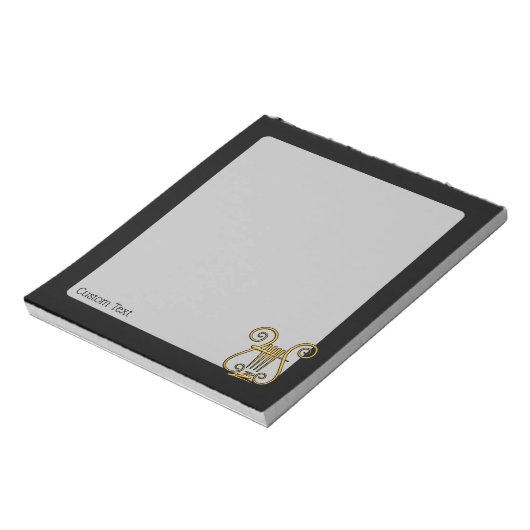 Golden Lyre Notitieblok (Linkerzijde)