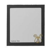 Golden Lyre Notitieblok (Voorkant)