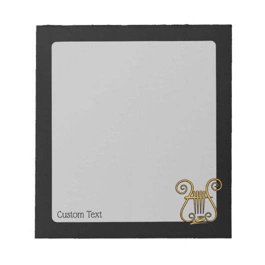 Golden Lyre Notitieblok (Voorkant)