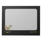 Golden Lyre Notitieblok (Voorkant)