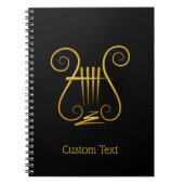 Golden Lyre Notitieboek (Voorkant)