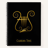Golden Lyre Notitieboek (Voorkant)