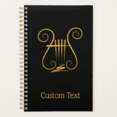 Golden Lyre Planner (Voorkant)