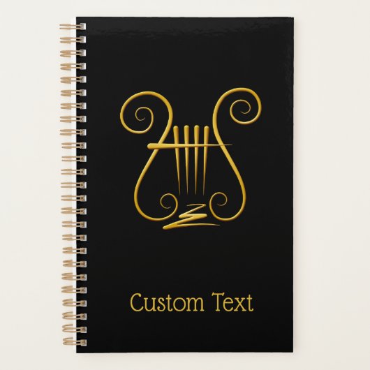 Golden Lyre Planner (Voorkant)