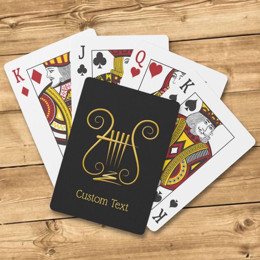 Golden Lyre Pokerkaarten