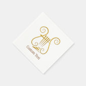 Golden Lyre Servet (Hoek)